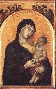 Duccio di Buoninsegna Madonna and Child with Six Angels dfg oil painting